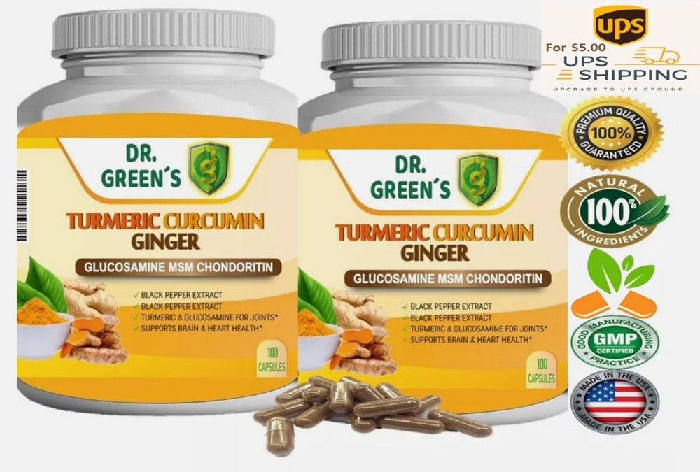 Turmeric, glucosamine, black pepper joint support reuma 200 Caps