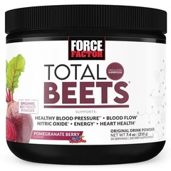 Force Factor Total Beets Circulation Superfood Beet Root Powder Nitric Oxide