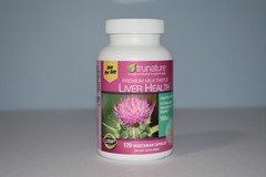 TruNature Premium Milk Thistle 160 mg 120 Vegetarian Capsules