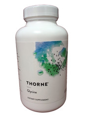 Glycine Supplement 250 Capsules THORNE Supports Relaxation Stress Exp 01/2029