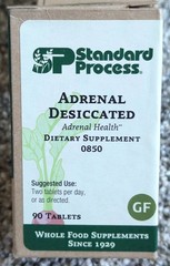 USA Standard Process – Adrenal Desiccated 90 Tablets – New & Sealed – Authentic