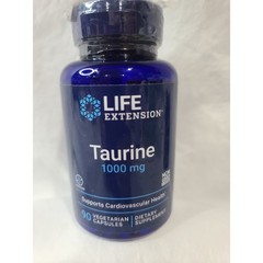 Taurine – Life Extension Supplement, 1000mg (90 Capsules)