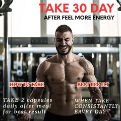 (5Pack) Erefil Advanced Male Health Support Vitamin Supplement Ere Fil 60 Caps