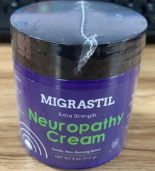 Basic Vigor Migrastil Neuropathy Relief Cream Feet Legs Hands 4oz USA Made