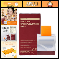 Liposomal Glutathione Strips – 30 ct | Antioxidant Support, Skin Glow, Fast-Abso