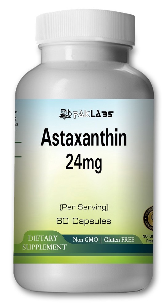 Astaxanthin 24mg • Capsules • Premium USA Stock • High Potency Caps,/