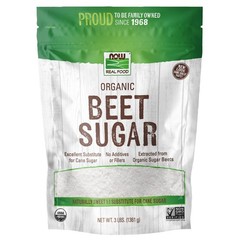 NOW Foods, Certified Organic Beet Sugar, 48 Ounce (Pack of 1), White