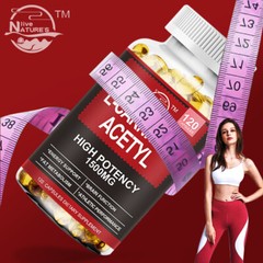 1-4 Packs Acetyl L-Carnitine 1500mg Fat Burner Energy Support Nervous System