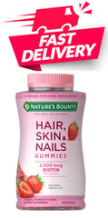 Nature’s Bounty Hair, Skin, and Nails Vitamin Gummies With Biotin 230 ct.
