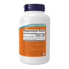 NOW Foods Magnesium Supplement 180 Count Vegan Energy Support Non GMO Keto