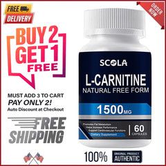 L-Carnitine – Strong Fat Burner Weight Loss – Supports Natural Energy Production