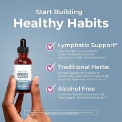 1/2 PCS Organic Lymph Enhance Echinacea Elderberry Drops Vegan 30 ml 1 fl oz Pro