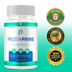 (5 Pack) ProstaPrime Prostate Capsules, ProstaPrime Max Strength (300 Capsules)