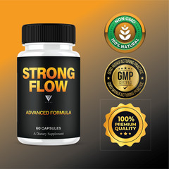 Strong Flow Prostate Capsules, StrongFlow Max Formula (60 Capsules)