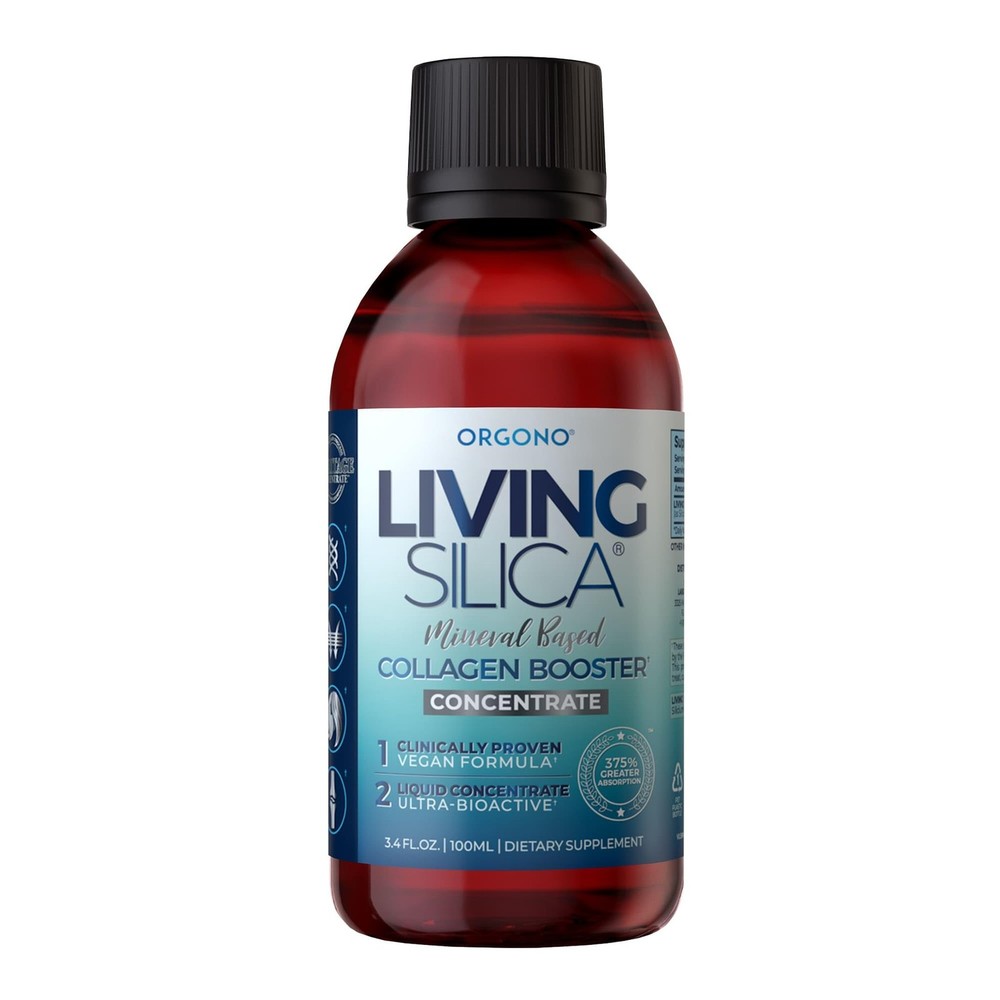 Living Silica ORGONO Silica Drops – Travel Size | Vegan & MineralBased Formul…