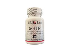 LifeLink’s 5-HTP (5-Hydroxy-L-Tryptophan) 25 mg x 90 Sublingual tablets
