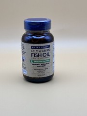 Wild Alaskan Fish Oil Easy Swallow Minis – Omega-3 for Adults and Kids – Double-