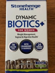 Stonehenge Health Biotics for Women Probiotic 70 Billion CFU, 24 Strains +