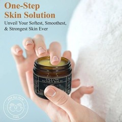 NEW! Terra Lotus ORGANIC Beef Tallow Balm Raw Honey Citrus Moisturizing Cream