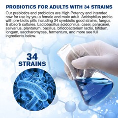 Digestive Enzymes Complex Prebiotics & Probiotics for Digestive Gut Health