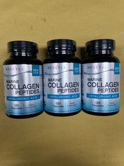 3 New NeoCell Marine Collagen Peptides – 120 Capsules Each Bottle Exp. 05/2028