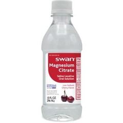 2x Swan Magnesium Citrate Cherry Liquid Laxative Personal Care Hygiene New 10oz
