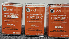 Lot of 3, Qunol 1000 mg Extra StrengthTurmeric 60 Capsules exp 02/2029 READ
