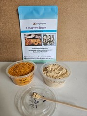 Longevity and Immune: Turmeric (Enhanced, CurcuminLongevity) & Pine Mushroom