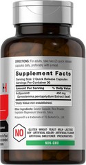 AMPK Metabolic Activator 450 mg | 60 Capsules | Gynostemma | by Horbaach