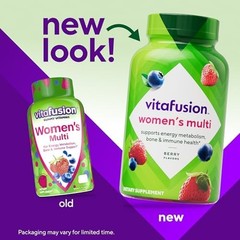Vitafusion ages 14+ Gummy Vitamins for Women, 120 Count | with Vitamins A, B, C,