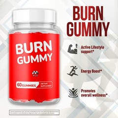 (1 Pack) Burn Gummy ACV Keto Gummys BurnGummy Vitamin Max Supplement 60 Gummies