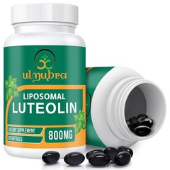Luteolin 800 MG Liposomal Supplement for Brain Health & Well-Being, 60 Softgels