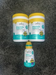 Zarbees Regularity Support Kids Prebiotic Tasteless Powder LOT Digestive Care