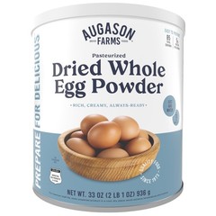 Pasteurized Dried Whole Egg Powder Can Emergency Food Supply, 85 Servings, 10…