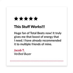 Force Factor Total Beets Circulation Superfood Beet Root Powder Nitric Oxide