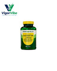 Spring Valley Extra Virgin Coconut Oil Softgels 1000 mg 90 Count