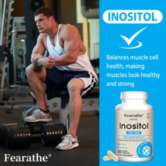 Fearathe Inositol 750 mg 30 To 120 Capsules Promotes Cell Health