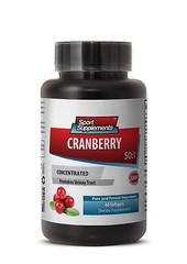 Dental Health Softgels – Cranberry Concentrated 272mg – American Cranberry 1B