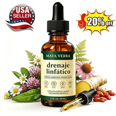 Mayaverra Lymphatic Drainage Drops,natural herbal formula,gluten-free~20%OFF