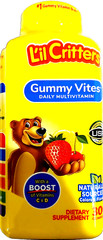 L’il Critters GUMMY VITES Daily Multivitamin with VitC+D 300 Gummies EXP 01/2025