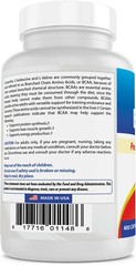 2 Pack Best Naturals BCAA 3200mg per Serving, 400 Capsules