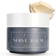 Lune Nerve Balm Neuropathy Cream for Burning, Tingling & Numbness in Feet 3.4 oz