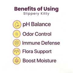 Kitty Queen Slippery Kitty Feminine Probiotic Gummies, 60ct, Pineapple Flavor