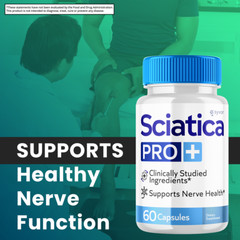 Sciatica Pro + Advanced Support Formula Maximum Strength Vitamin 120 Capsules