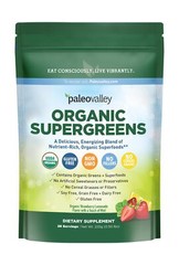 Paleovalley Organic Supergreens – Organic Greens Powder Superfood for Immune …