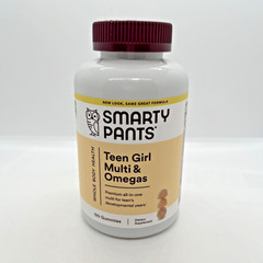 SmartyPants Teen Girl Complete Multivitamin Gummies 120 Count Exp 06/2026