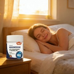 NEW 3PACK Magnesium Gummies 14-in-1 by VEV for Relaxation & Sleep