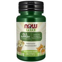 NOW FOODS Pet Gi Support Probiotic 90 Loz