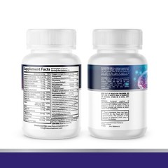 Brain Booster Super Nootropic Supplement Focus, Energy, Memory, Clarity – 5 pack