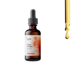 LUV Peach – Health Drops Adaptogen Watermelon Mushroom – Blend Flow Flavor